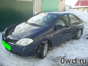 Битый автомобиль Nissan Primera